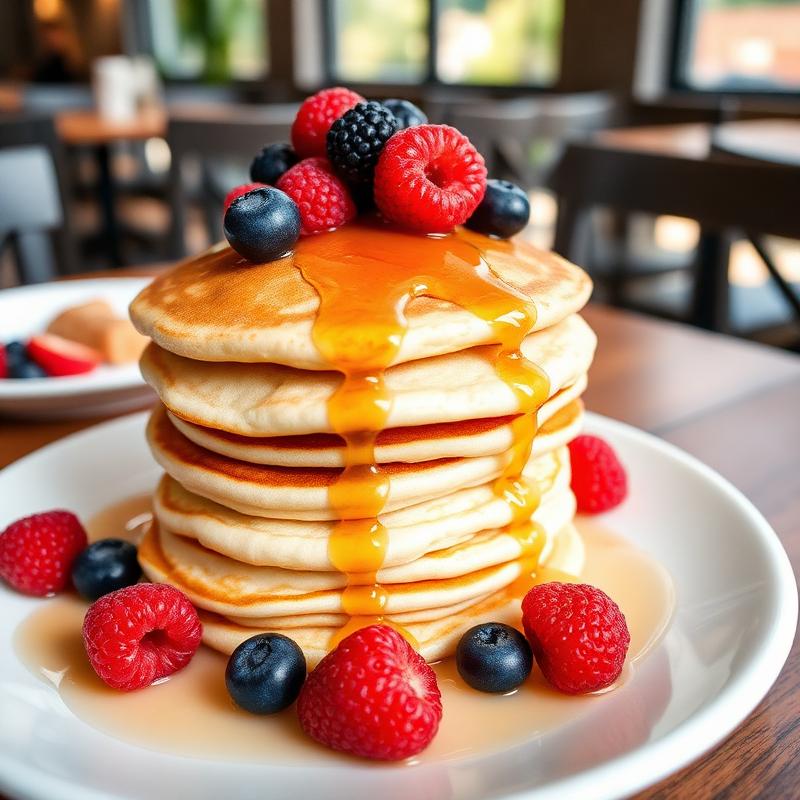 Berry pancakes